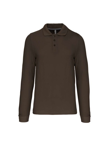 K-KA243-MEN'S LONG-SLEEVED POLO SHIRT