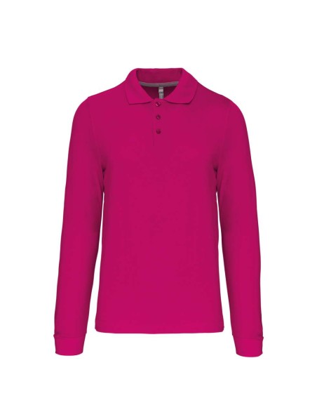 K-KA243-MEN'S LONG-SLEEVED POLO SHIRT