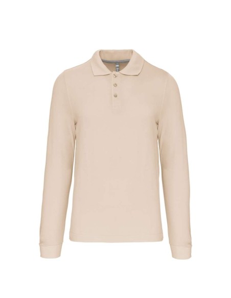 K-KA243-MEN'S LONG-SLEEVED POLO SHIRT