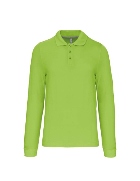 K-KA243-MEN'S LONG-SLEEVED POLO SHIRT