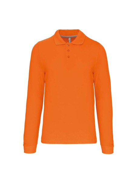 K-KA243-MEN'S LONG-SLEEVED POLO SHIRT