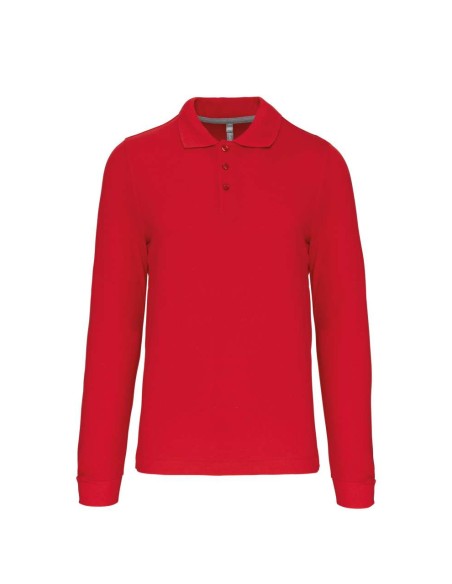 K-KA243-MEN'S LONG-SLEEVED POLO SHIRT