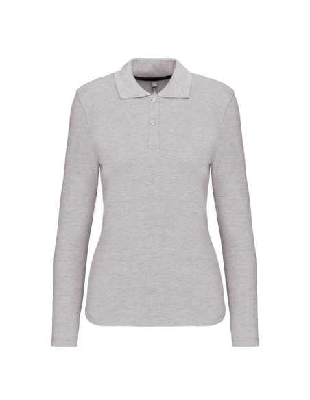 K-KA244-LADIES' LONG-SLEEVED POLO SHIRT