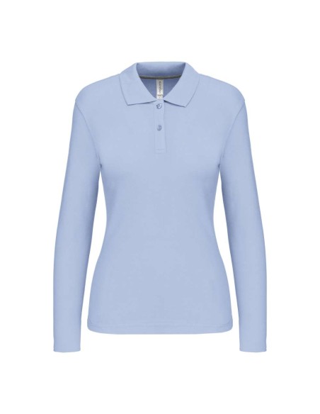 K-KA244-LADIES' LONG-SLEEVED POLO SHIRT