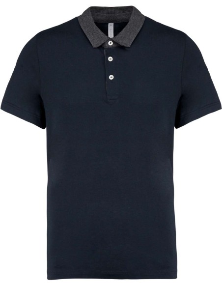 K-KA260-MEN'S TWO-TONE JERSEY POLO SHIRT