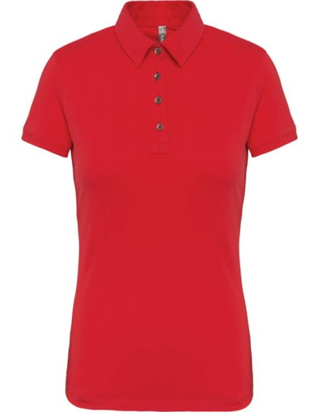 K-KA263-LADIES' SHORT SLEEVED JERSEY POLO SHIRT