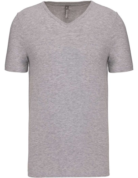 K-KA3014-MEN'S SHORT-SLEEVED V-NECK T-SHIRT