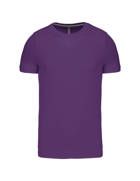 K-KA356-T-shirt col rond manches courtes