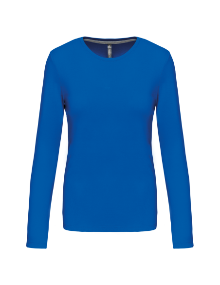 K-KA383-LADIES' LONG-SLEEVED CREW NECK T-SHIRT