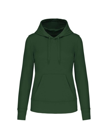 K-KA4028-LADIES' ECO-FRIENDLY HOODED SWEATSHIRT