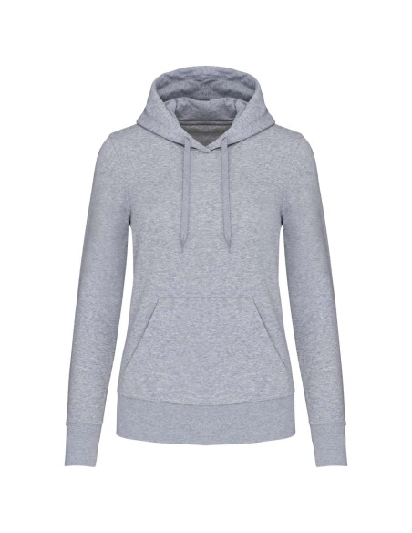 K-KA4028-LADIES' ECO-FRIENDLY HOODED SWEATSHIRT