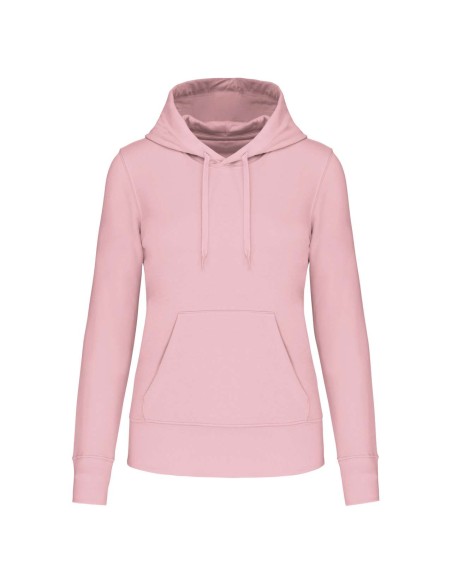 K-KA4028-LADIES' ECO-FRIENDLY HOODED SWEATSHIRT