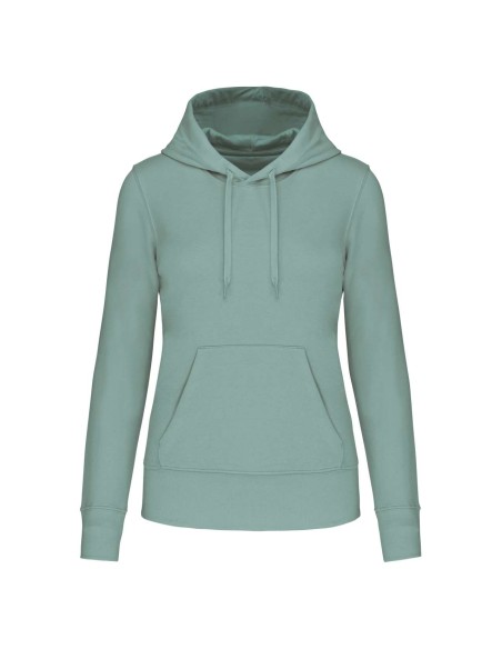 K-KA4028-LADIES' ECO-FRIENDLY HOODED SWEATSHIRT