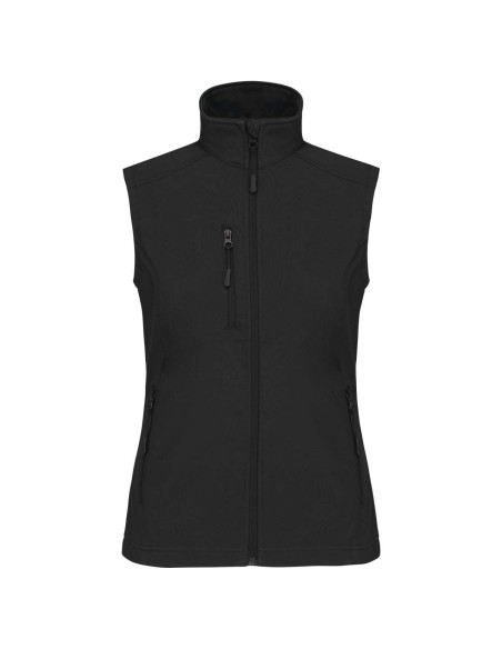 K-KA404-LADIES' SOFTSHELL BODYWARMER