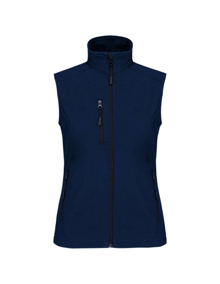 K-KA404-LADIES' SOFTSHELL BODYWARMER