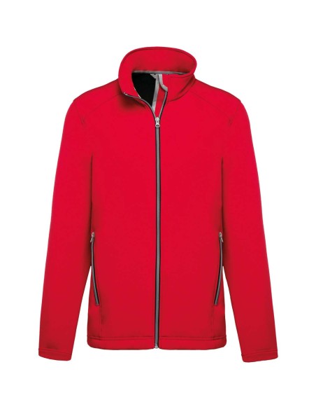 K-KA424-MEN’S 2-LAYER SOFTSHELL JACKET