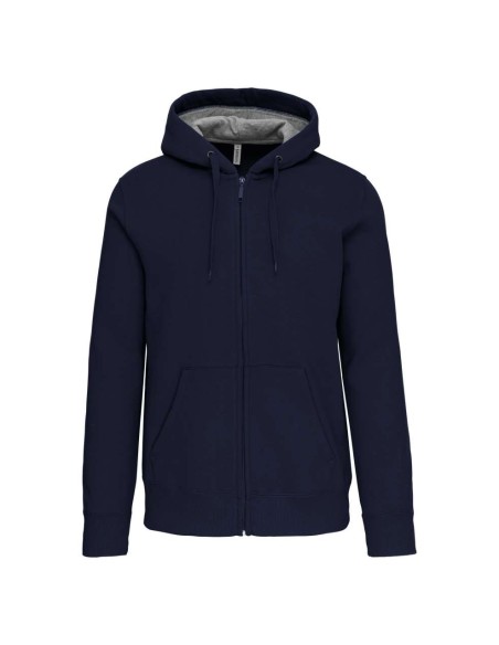K-KA444-FULL ZIP HOODED SWEATSHIRT