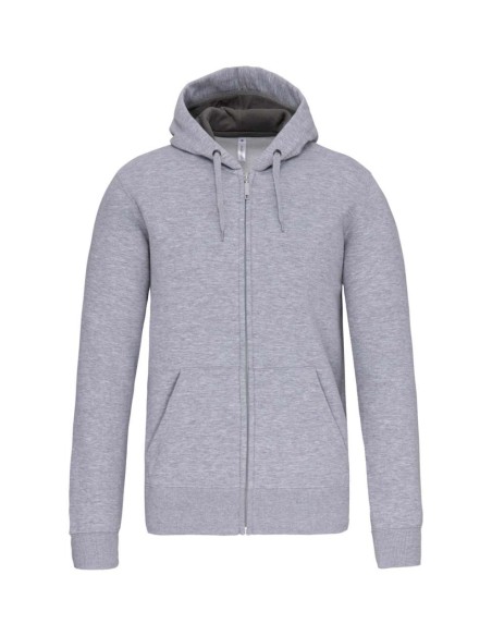 K-KA444-FULL ZIP HOODED SWEATSHIRT