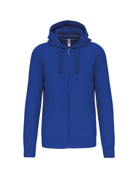 K-KA454-MEN'S FULL ZIP HOODED SWEATSHIRT