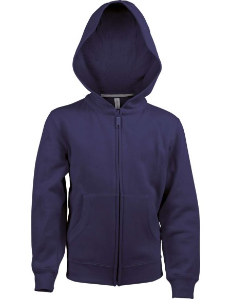 K-KA455-KIDS FULL ZIP HOODED SWEATSHIRT