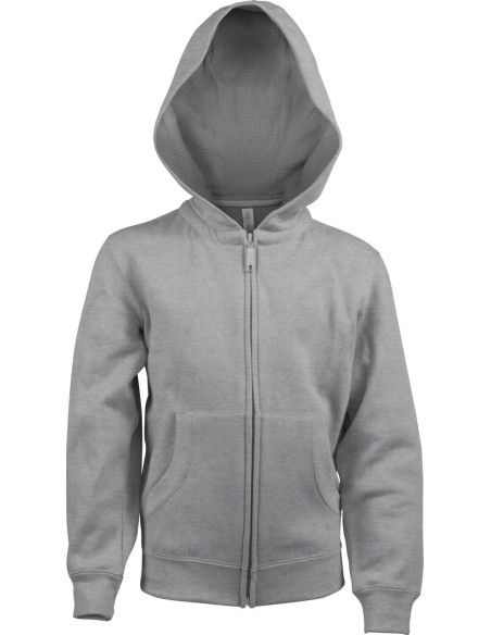 K-KA455-KIDS FULL ZIP HOODED SWEATSHIRT