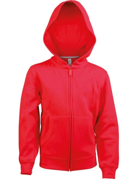 K-KA455-KIDS FULL ZIP HOODED SWEATSHIRT
