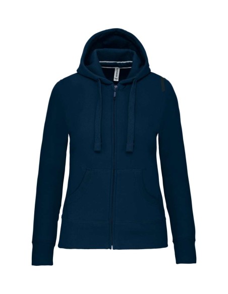 K-KA464-LADIES' FULL ZIP HOODED SWEATSHIRT