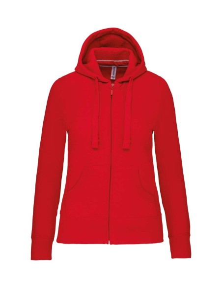 K-KA464-LADIES' FULL ZIP HOODED SWEATSHIRT