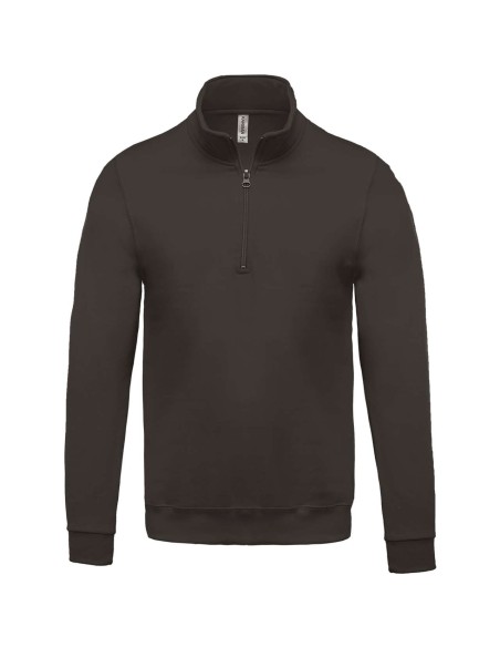 K-KA478-ZIP NECK SWEATSHIRT
