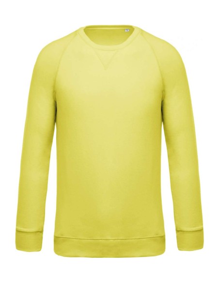 K-KA480-Sweat-shirt BIO col rond manches raglan Homme