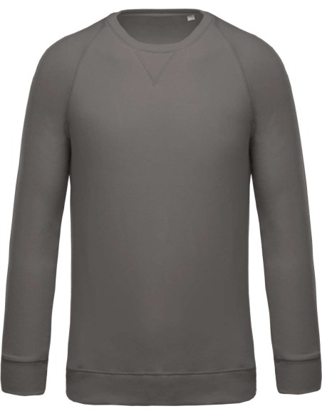 K-KA480-Sweat-shirt BIO col rond manches raglan Homme
