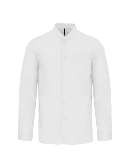 K-KA515-MEN'S LONG-SLEEVED MANDARIN COLLAR SHIRT