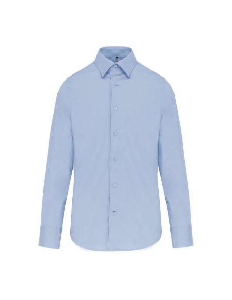 K-KA529-LONG-SLEEVED COTTON/ELASTANE SHIRT