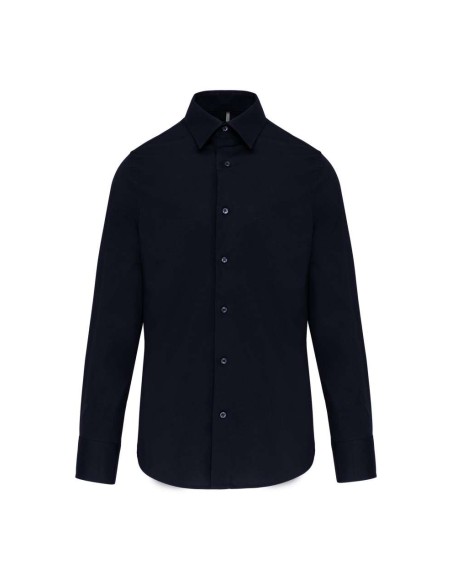 K-KA529-LONG-SLEEVED COTTON/ELASTANE SHIRT