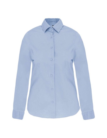 K-KA530-LADIES' LONG-SLEEVED STRETCH SHIRT
