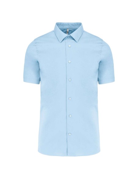 K-KA531-SHORT-SLEEVED COTTON/ELASTANE SHIRT