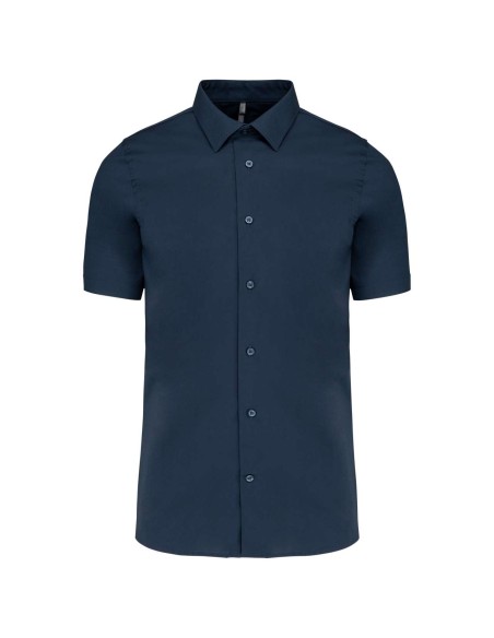 K-KA531-SHORT-SLEEVED COTTON/ELASTANE SHIRT