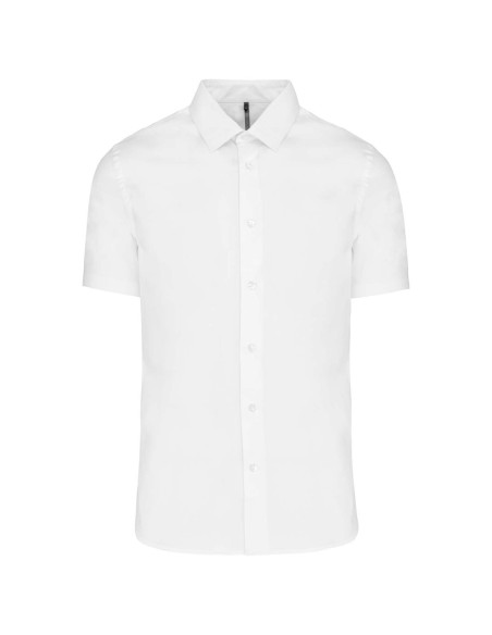 K-KA531-SHORT-SLEEVED COTTON/ELASTANE SHIRT