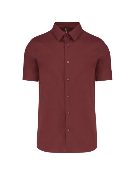 K-KA531-SHORT-SLEEVED COTTON/ELASTANE SHIRT