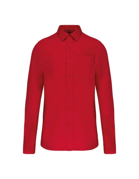 K-KA541-MEN'S LONG-SLEEVED COTTON POPLIN SHIRT