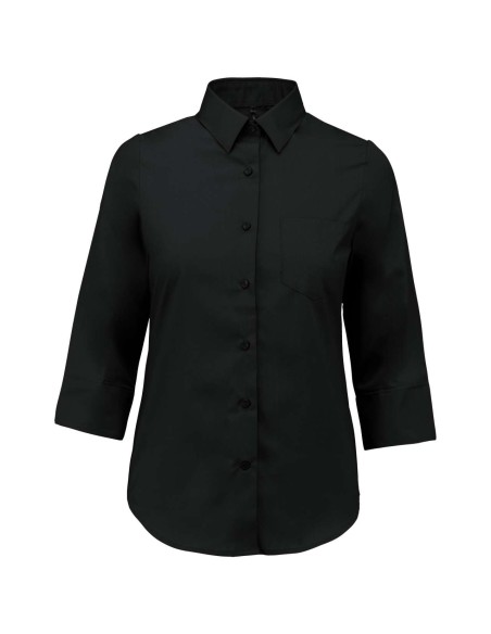 K-KA558-LADIES' 3/4 SLEEVED SHIRT