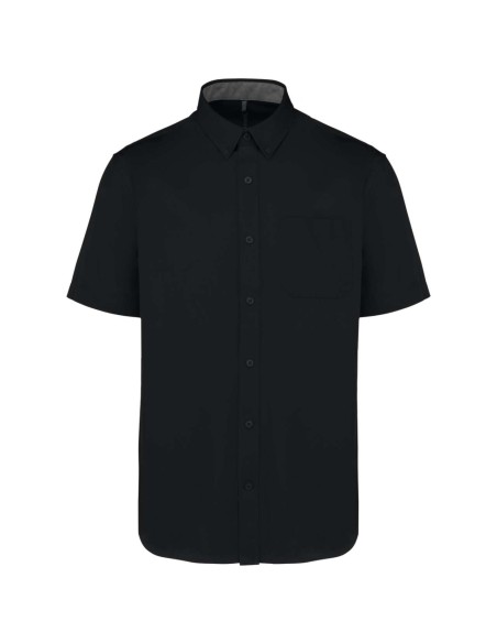 K-KA587-MEN'S ARIANA III SHORT-SLEEVE COTTON SHIRT