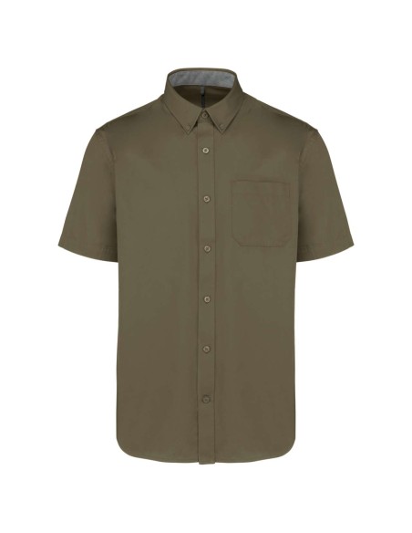 K-KA587-MEN'S ARIANA III SHORT-SLEEVE COTTON SHIRT