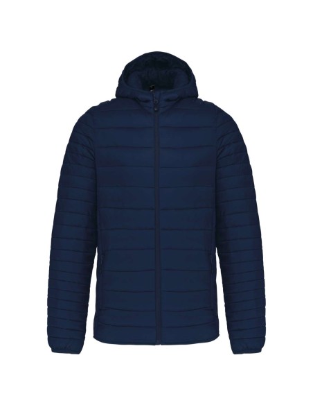 K-KA6110-MEN'S LIGHTWEIGHT HOODED PADDED JACKET