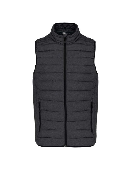 K-KA6113-MEN’S LIGHTWEIGHT SLEEVELESS FAKE DOWN JACKET