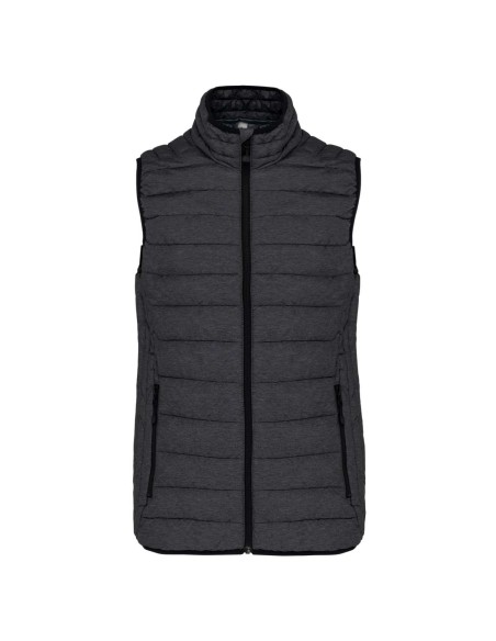 K-KA6114-LADIES' LIGHTWEIGHT SLEEVELESS FAKE DOWN JACKET