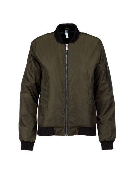 K-KA6123-LADIES' BOMBER JACKET