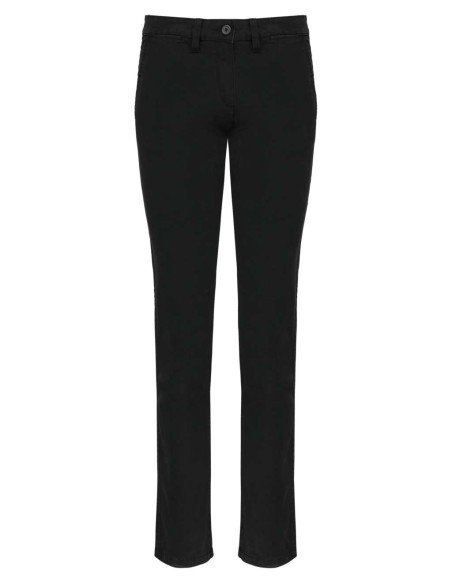 K-KA741-LADIES' CHINO TROUSERS