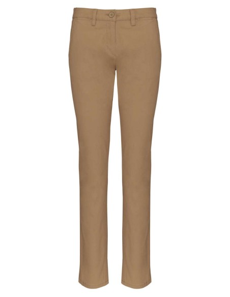K-KA741-LADIES' CHINO TROUSERS