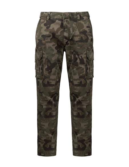 K-KA744-Pantalon cargo Camo